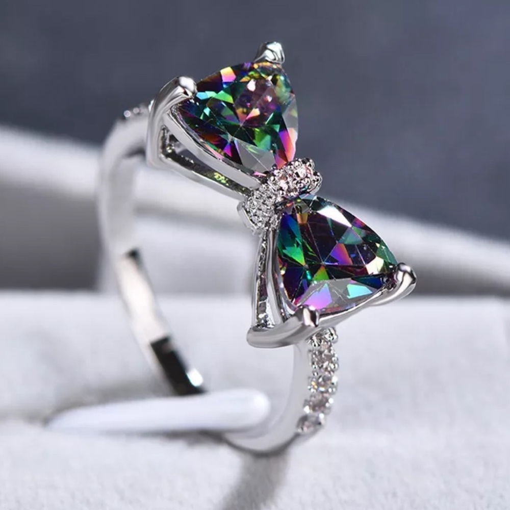 BRIDAL WEDDING ENGAGEMENT RING - Picture 8 of 8
